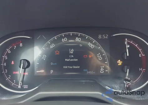 2025 Toyota Rav4 Le z USA, uszkodzony, nr VIN 2T3F1RFV9SW578854